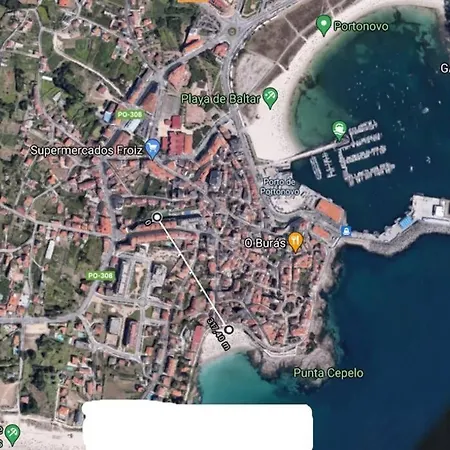 Desconectaengalicia Bellavista, Playa Canelinas Apartmán Portonovo