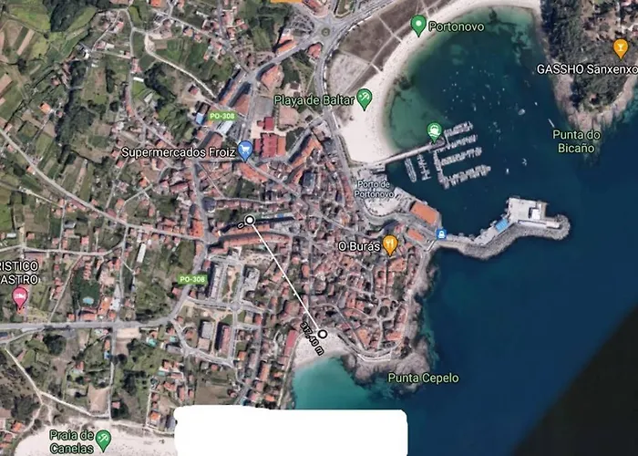 Desconectaengalicia Bellavista, Playa Caneliñas Apartamento Portonovo